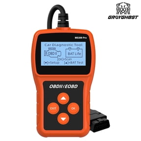 Grey Ghost Gear Scanner Code Reader, Battery Tester Automotive Diagnostic Tool