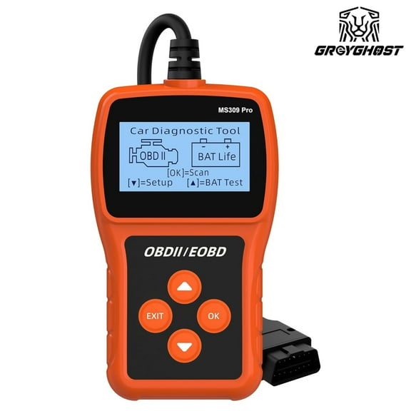 Grey Ghost Gear Scanner Code Reader, Battery Tester Automotive Diagnostic Tool