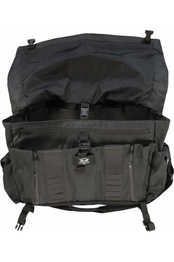 Wanderer Bag - 2.0 Waxed Canvas Black