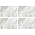 thumbnail image 1 of Grey Gold Marble Place Mats Washable Placemats for Indoor Kitchen Dining Cute Funny Dining Table Mats, 1 of 7