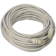 thumbnail image 1 of Grey Gold Plated 50FT CAT5 CAT5e RJ45 PATCH ETHERNET NETWORK CABLE 50 FT For PC, Mac, Laptop, PS2, PS3, XBox, and XBox 360 to hook up on high speed internet from DSL or Cable internet., 1 of 2