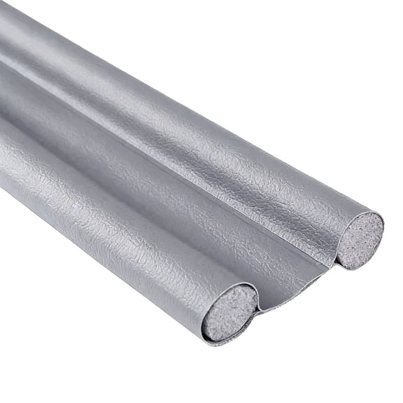 Grey Gray Under Door Draft Guard Flexible Bottom Seal Strip For Insulation And Sound Reduction Easy Trim To Fit