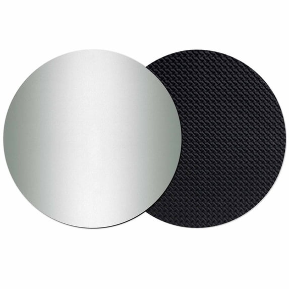 Grey Green Orange Ombre Coasters Set of 2, Modern Gradient Abstract Art Absorbent Coasters for Drinks, Coaster for Bar Office Dining Coffee Table Accessories Decor, Non Slip Round Desk Coaster