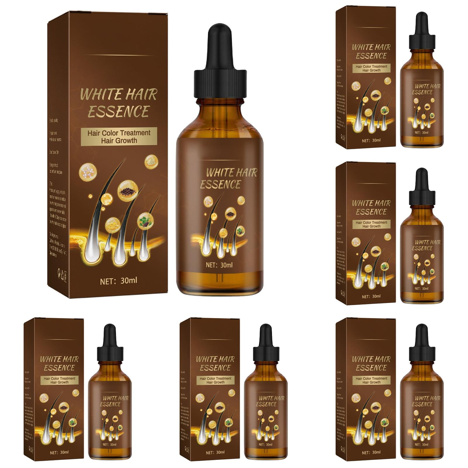 Grey Hair White To Black Black Hair Massage Scalp Moisturizing Hair