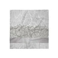 thumbnail image 1 of Grey Head Scarf, Lace Inspired Floral, Head Wrap, 3 Sizes, by Ambesonne, 1 of 2