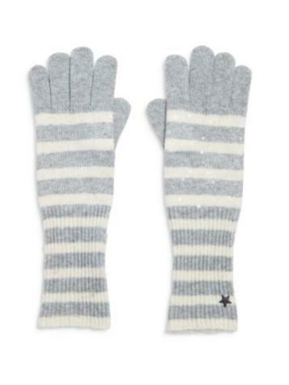 Grey Heavenly Gloves by Jocelyn