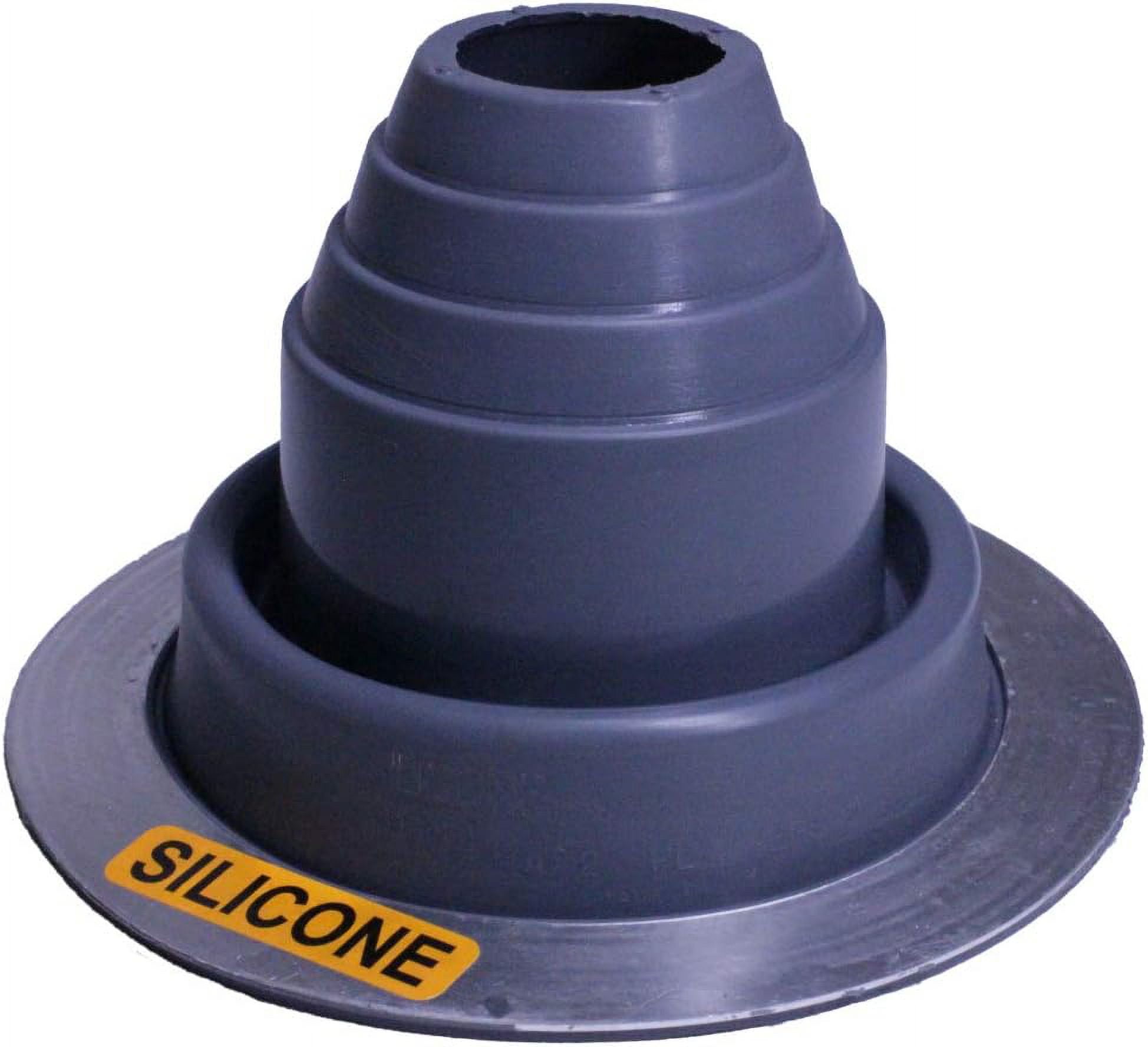 Grey High Temp Flexible Roof Jack Pipe Boot Metal Roofing Pipe Flashing