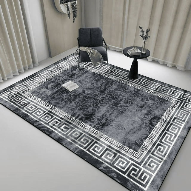 Grey Home ration Carpet Living Room Chinese Style Carpets Hall Sofa