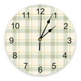 thumbnail image 1 of Grey Honeycomb Print Wall Clock Wall Art Silent Non ticking Round Wall Watch for Home Decortaion Best Gift（12 Inch）, 1 of 6