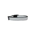 thumbnail image 1 of Grey Houndstooth Nylon Ribbon Collar, 1 of 1