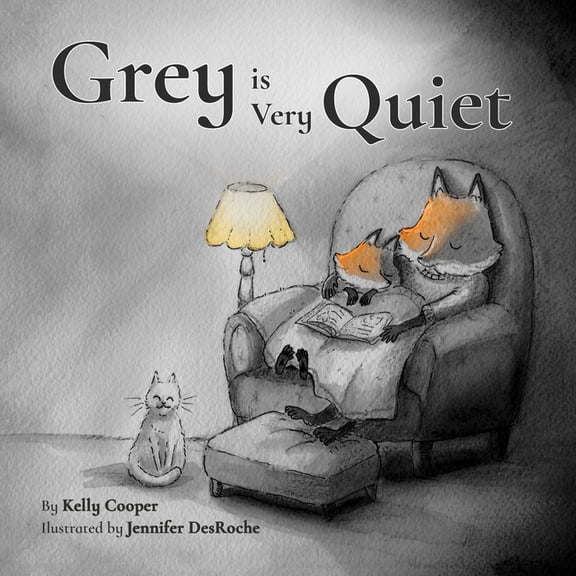 Grey Is Very Quiet, (Board Book)