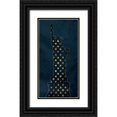 thumbnail image 1 of Grey, Jace 11x18 Black Ornate Wood Framed with Double Matting Museum Art Print Titled - Golden Blue Statue, 1 of 4