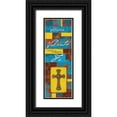 thumbnail image 1 of Grey, Jace 11x24 Black Ornate Wood Framed with Double Matting Museum Art Print Titled - Religious Spanish Quote 2, 1 of 4