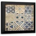 thumbnail image 1 of Grey, Jace 12x12 Black Modern Framed Museum Art Print Titled - Geo Patch 2, 1 of 5