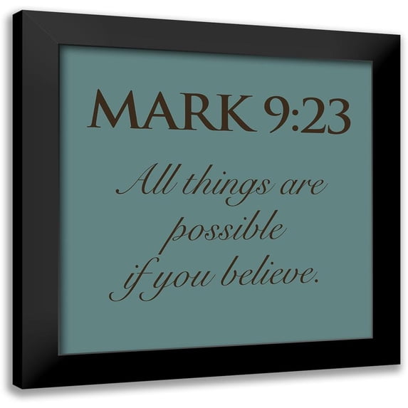 Grey, Jace 12x12 Black Modern Framed Museum Art Print Titled - Mark