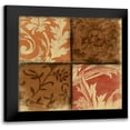 thumbnail image 1 of Grey, Jace 12x12 Black Modern Framed Museum Art Print Titled - Pattern, 1 of 5