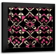 thumbnail image 1 of Grey, Jace 12x12 Black Modern Framed Museum Art Print Titled - Quilt Native, 1 of 5