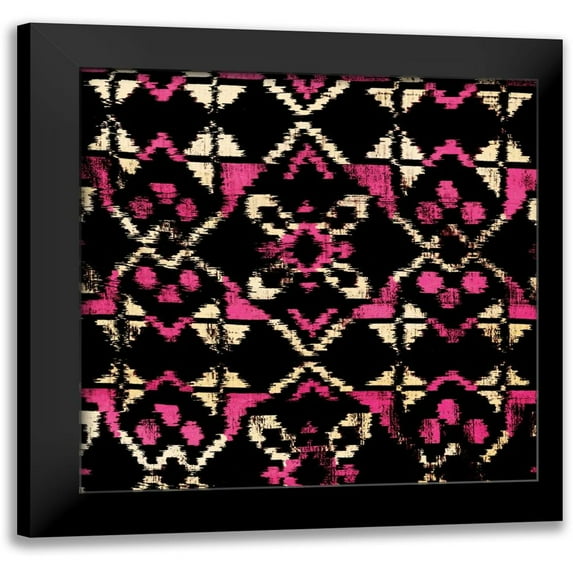 Grey, Jace 12x12 Black Modern Framed Museum Art Print Titled - Quilt Native