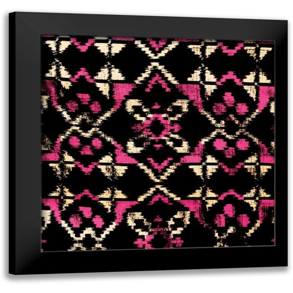 Grey, Jace 12x12 Black Modern Framed Museum Art Print Titled - Quilt Native