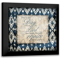 Grey, Jace 12x12 Black Modern Framed Museum Art Print Titled - Rejoice