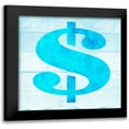 thumbnail image 1 of Grey, Jace 12x12 Black Modern Framed Museum Art Print Titled - SHIFT KEY $, 1 of 5