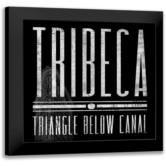 Grey, Jace 12x12 Black Modern Framed Museum Art Print Titled - TRIBECA