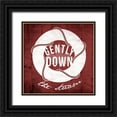 thumbnail image 1 of Grey, Jace 12x12 Black Ornate Wood Framed with Double Matting Museum Art Print Titled - Canada Gently Down, 1 of 4