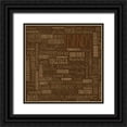 thumbnail image 1 of Grey, Jace 12x12 Black Ornate Wood Framed with Double Matting Museum Art Print Titled - FRIENDS, 1 of 4