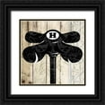 thumbnail image 1 of Grey, Jace 12x12 Black Ornate Wood Framed with Double Matting Museum Art Print Titled - Hot Nob, 1 of 4