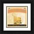 thumbnail image 1 of Grey, Jace 12x12 Black Ornate Wood Framed with Double Matting Museum Art Print Titled - Lemonade 3, 1 of 4