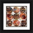 thumbnail image 1 of Grey, Jace 12x12 Black Ornate Wood Framed with Double Matting Museum Art Print Titled - My Animal Art Spots, 1 of 4