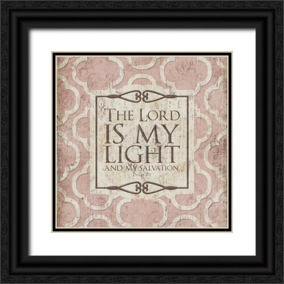 Grey, Jace 12x12 Black Ornate Wood Framed with Double Matting Museum Art Print Titled - My Love