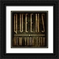 thumbnail image 1 of Grey, Jace 12x12 Black Ornate Wood Framed with Double Matting Museum Art Print Titled - Queens Print, 1 of 4