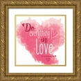 thumbnail image 1 of Grey, Jace 12x12 Gold Ornate Wood Framed with Double Matting Museum Art Print Titled - Do Everything, 1 of 4