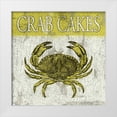 thumbnail image 1 of Grey, Jace 12x12 White Modern Wood Framed Museum Art Print Titled - Crab Cakes, 1 of 4