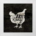 thumbnail image 1 of Grey, Jace 12x12 White Modern Wood Framed Museum Art Print Titled - Free Range, 1 of 4