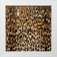 thumbnail image 1 of Grey, Jace 12x12 White Modern Wood Framed Museum Art Print Titled - Leopard Pattern, 1 of 4
