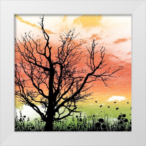 Grey, Jace 12x12 White Modern Wood Framed Museum Art Print Titled - Silo tree mate
