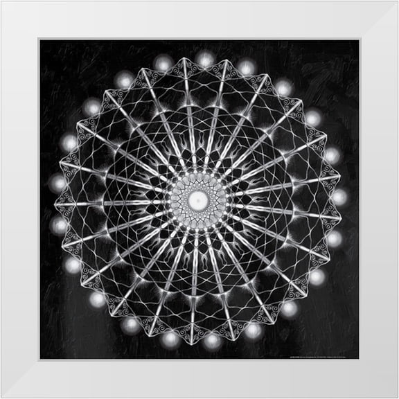 Grey, Jace 12x12 White Modern Wood Framed Museum Art Print Titled - Sunken