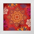 thumbnail image 1 of Grey, Jace 12x12 White Modern Wood Framed Museum Art Print Titled - Suzani 3, 1 of 4