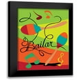 thumbnail image 1 of Grey, Jace 12x14 Black Modern Framed Museum Art Print Titled - Bailar, 1 of 5