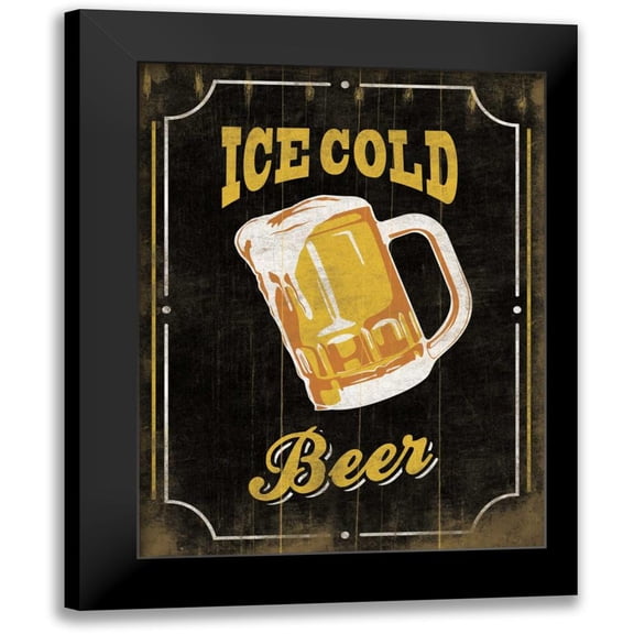 Grey, Jace 12x14 Black Modern Framed Museum Art Print Titled - Ice Cold