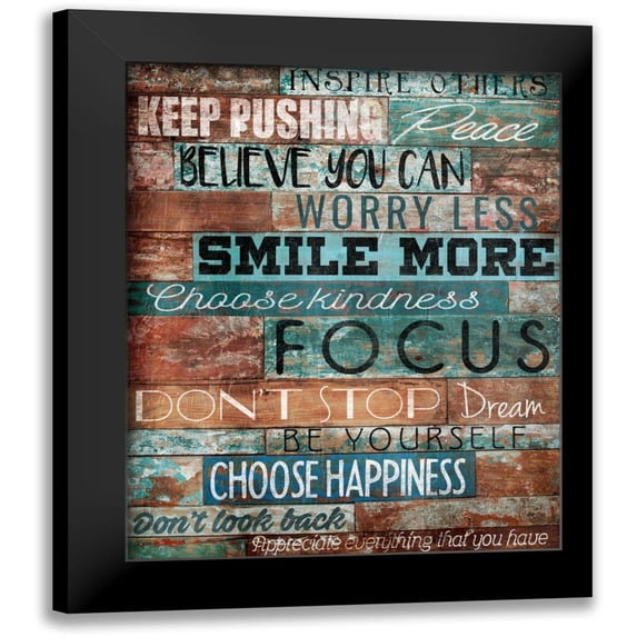 Grey, Jace 12x14 Black Modern Framed Museum Art Print Titled - Inspire Others