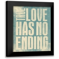Grey, Jace 12x14 Black Modern Framed Museum Art Print Titled - No Ending A2