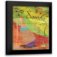 thumbnail image 1 of Grey, Jace 12x14 Black Modern Framed Museum Art Print Titled - Samba II, 1 of 5