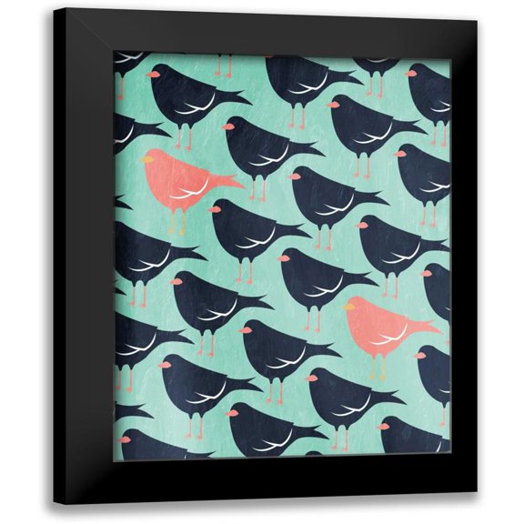 Grey, Jace 12x14 Black Modern Framed Museum Art Print Titled - Stand Out
