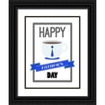 thumbnail image 1 of Grey, Jace 12x14 Black Ornate Wood Framed with Double Matting Museum Art Print Titled - Coffee Fathers Day, 1 of 4