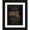 thumbnail image 1 of Grey, Jace 12x14 Black Ornate Wood Framed with Double Matting Museum Art Print Titled - Massachusetts Silo, 1 of 4