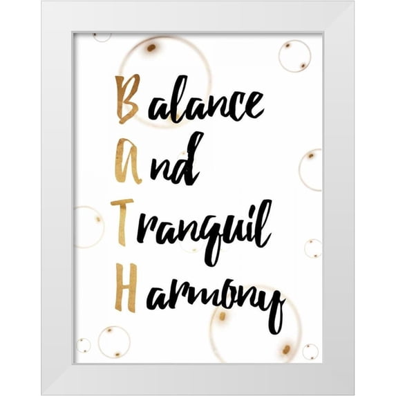 Grey, Jace 12x14 White Modern Wood Framed Museum Art Print Titled - BATH Gold