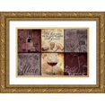 thumbnail image 1 of Grey, Jace 14x11 Gold Ornate Wood Framed with Double Matting Museum Art Print Titled - Best Wine, 1 of 4